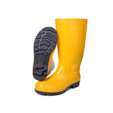 GENERAL YELLOW SAFETY RAIN BOOTS W/STEEL TOE (W/STEEL SOLE OPTIONAL)